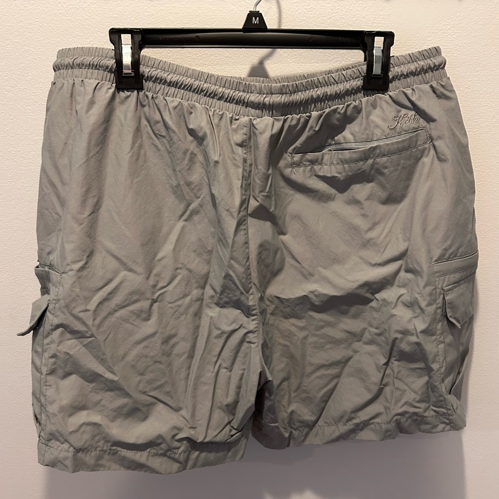 KITH Men’s Nylon Cargo Shorts Gray XL NWOT - Picture 5 of 9